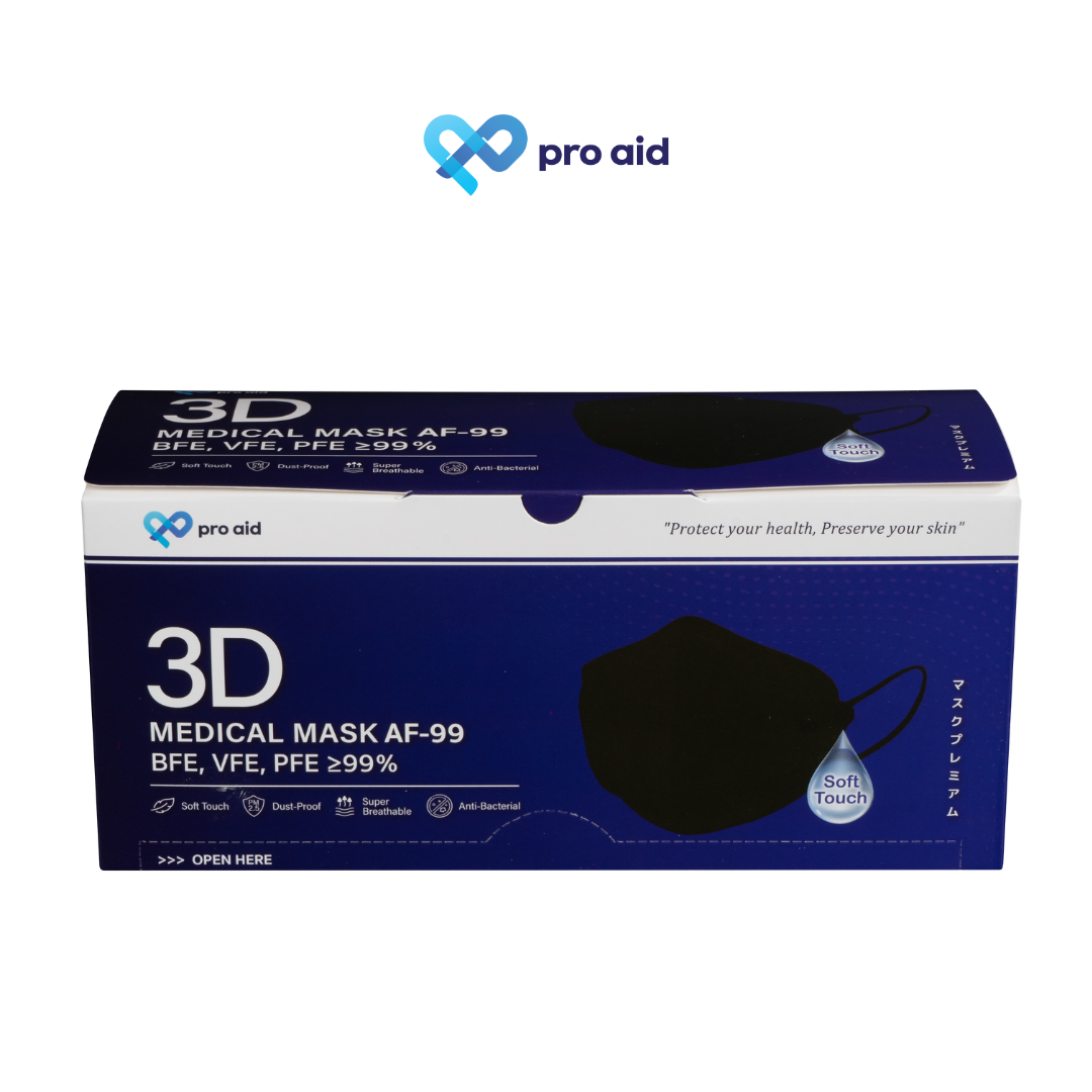 Pro aid 3D AF-99 Medical Mask {Carton/12 Box} - Image 7